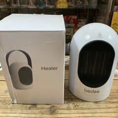 bedbee セラミックファンヒーター 箱付き 動作確認済 中古品の画像