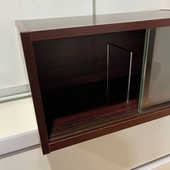 小型キャビネット　スパイス収納　棚　調味料　ショーケース　収納ケースの画像