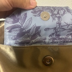 BASABA TYOゴールド 合成皮革 トートバッグの画像