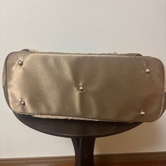 BASABA TYOゴールド 合成皮革 トートバッグの画像