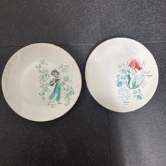 ディズニープリンセス食器 7点セット マグカップ ケーキ皿 醤油さしの画像