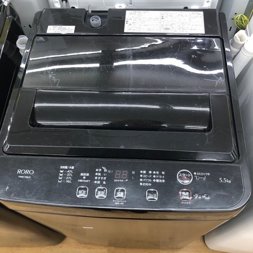 【ドリーム川西店御来店】☆見たよ♪割引☆ シャープ　5.5kg洗濯機 クリーニング済み　【99560000038681】 ドリーム川西店御来店限定】 ☆ジモティー見たよ♪割引☆RORO 5.5kg