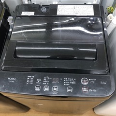 【ドリーム川西店御来店限定】 ☆ジモティー見たよ♪割引☆RORO  ５.5kg洗濯機　2024年製　クリーニング済み【2125560000032858】の画像