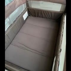 ココネルエアープラス　ベビーベッド　ブラウンの画像