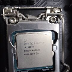 メインボード+CPU+メモリ+GPU　セット (Gigabyte Z390 Aorus Pro, i9-9900K, Corsair Vengeance RGB Pro DDR4)の画像