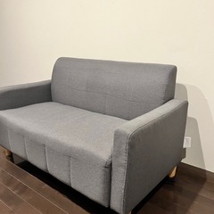 ふたり二人掛けソファーの画像