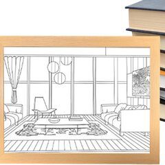 フォトフレーム 照明塗装ミニスペースホームデコレーション、寝室、光と影を体験　転売OK　倒産品　まとめ売り　ネット商材　アマゾン引き上げ商品　メルカリ　副業の画像