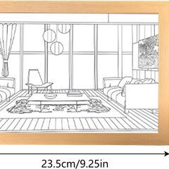 フォトフレーム 照明塗装ミニスペースホームデコレーション、寝室、光と影を体験　転売OK　倒産品　まとめ売り　ネット商材　アマゾン引き上げ商品　メルカリ　副業の画像