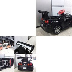 ミズタニ 日産 スカイライン GT-R R-34 ペダルカー 乗用玩具 SKYLINE 2歳～4歳 子供用 足こぎカート オブジェ 札幌市 屯田店の画像