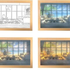 フォトフレーム 照明塗装ミニスペースホームデコレーション、寝室、光と影を体験　転売OK　倒産品　まとめ売り　ネット商材　アマゾン引き上げ商品　メルカリ　副業の画像