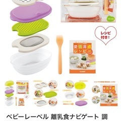新品・未使用‼︎コンビ　離乳食調理セットの画像