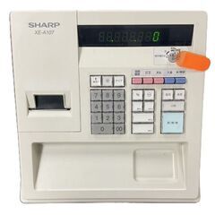 SHARP シャープ レジスター XE-A107 箱付 通電確認済の画像