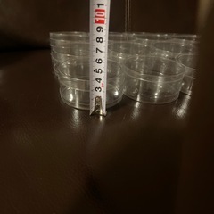 ④丸ケース　プラスチック　蓋あり　ハンドメイド　小分け　20個の画像