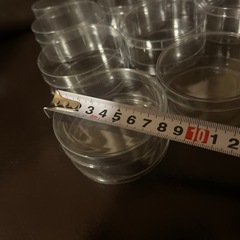 ④丸ケース　プラスチック　蓋あり　ハンドメイド　小分け　20個の画像