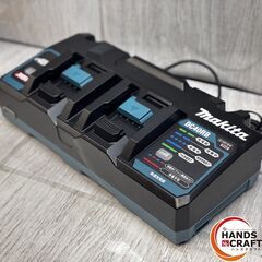 【未使用】 makita マキタ A-74859 XGT10 40V max パワーソースキット 8.0Ah バッテリ ×2 充電器 DC40RB 2口 マックパック 【ハンズクラフト沖縄豊見城店】の画像