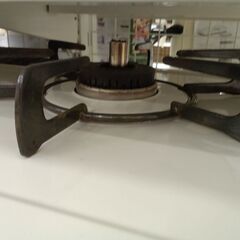 リユースのサカイ栃木店★ジモティ割あり★ Rinnai ガステーブル KG34NBE 都市ガス 21年製 動作確認／クリーニング済み TC11652の画像