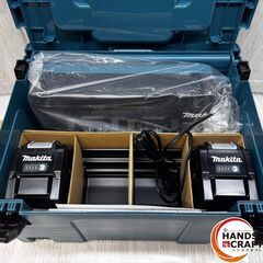 【未使用】 makita マキタ A-74859 XGT10 40V max パワーソースキット 8.0Ah バッテリ ×2 充電器 DC40RB 2口 マックパック 【ハンズクラフト沖縄豊見城店】の画像