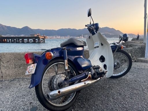 【決まりました】【実動】スーパーカブ50 カスタムベース コスミックブルー