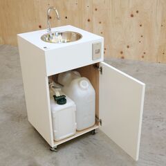 ≪★zyt2590ジ≫ NBI/日本箱産業 おく洗 簡易手洗い器 ポータブル手洗器 AC100V 簡易動作確認済 イベント/ケータリング/キッチンカー/宮城県仙台市 071101-11の画像