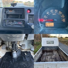 ダイハツ ハイジェット 軽トラック PTOダンプ 平成22年 4WD 8万キロー台 車検日令和8年8月まで 5速マヌエル パワーステ エアコン ETCの画像