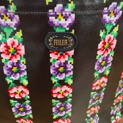 【FEILER】フラワープリント トートバッグの画像