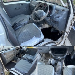 ダイハツ ハイジェット 軽トラック PTOダンプ 平成22年 4WD 8万キロー台 車検日令和8年8月まで 5速マヌエル パワーステ エアコン ETCの画像