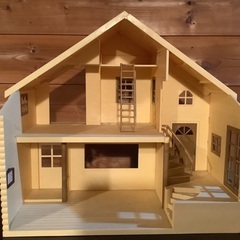 シルバニアファミリー 赤い屋根の大きなお家 エポック社　レトロの画像