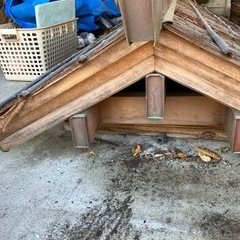 和風屋根の画像