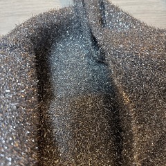 ラメラメシルバーバッグの画像