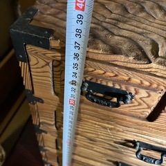 焼杉　ミニ箪笥の画像