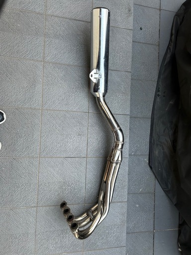 カワサキ バリオス 純正 フルエキ マフラー サイレンサー KHI K 406