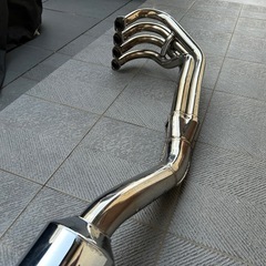 カワサキ バリオス 純正 フルエキ マフラー サイレンサー KHI K 406の画像