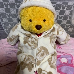 中古ですが美品♥︎もふもふコートミッキー、ミニーの画像