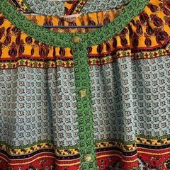 エスニック柄のチュニックの画像