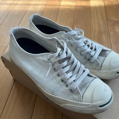 【希少品】ジャックパーセル 27.5cm ホワイト キャンバスの画像