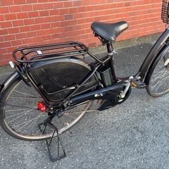 BRIDGESTONE電動アシスト自転車 ブラック（ダークブラウン）の画像