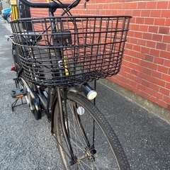 BRIDGESTONE電動アシスト自転車 ブラック（ダークブラウン）の画像