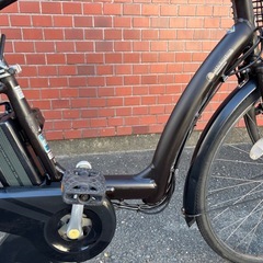 BRIDGESTONE電動アシスト自転車 ブラック（ダークブラウン）の画像