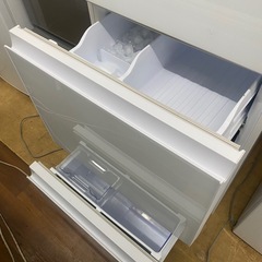 ★長期保証付き★3ドア　両開き　冷蔵庫　シャープ　プラズマクラスター　中古　　リサイクルショップ宮崎屋佐土原店R7.11.20の画像