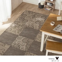 カーペット　ディズニー　4枚セットの画像