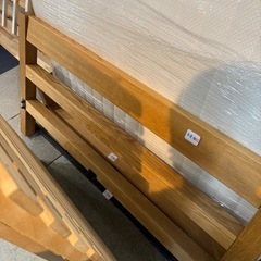 配送可【セミダブルベッド】★ クリーニング済 【管理番号12011】桒の画像