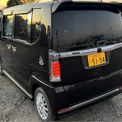 ホンダ　N-Boxカスタム満車検　両側パワスラの画像