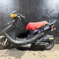 ★支払総額4.0万円★定休日なし！いつでも現車確認可能です！ ホンダ ライブディオ ZX仕様 黒 AF35 イエローレンズ！ フロントディスクブレーキ！ カスタムベースに♪ の画像