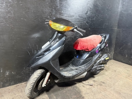 ★支払総額4.0万円★定休日なし！いつでも現車確認可能です！ ホンダ ライブディオ ZX仕様 黒 AF35 イエローレンズ！ フロントディスクブレーキ！ カスタムベースに♪