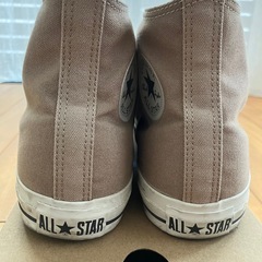 〈未使用〉[コンバース] ALL STAR ライトブラウン 27.5cmの画像