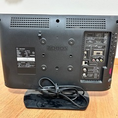 シャープ液晶カラーテレビ　ジャンク品の画像