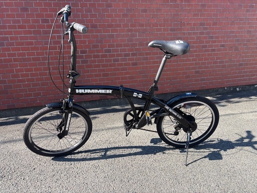 HUMMER 折りたたみ自転車 ブラック