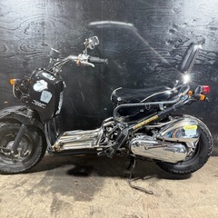 ★支払総額8.8万円★関東圏内即日配送可能！ 全車走行テスト済みです！ ホンダ ズーマー 黒 AF58 人気のズーマー！ 縦型バックレスト！ 社外マフラー！ 社外ハンドル！ メッキパーツ！ エナメルシート！　の画像