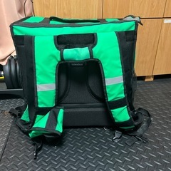 Uber eats配達バッグ（緑）の画像