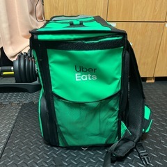 Uber eats配達バッグ（緑）の画像